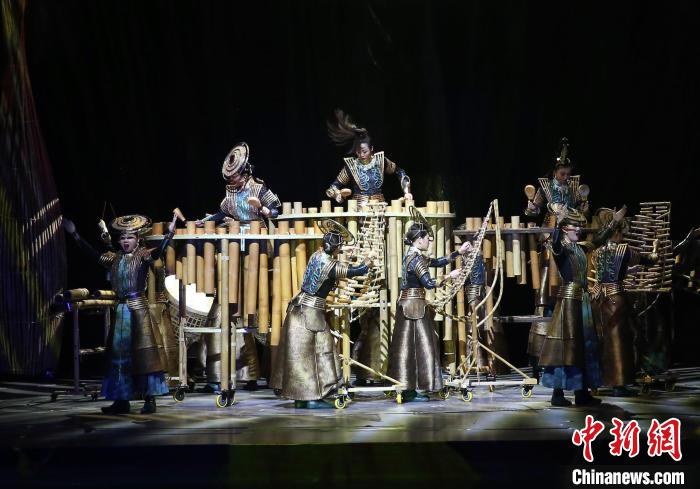 圖為《花腰竹女》演出劇照。　黃興鴻 攝